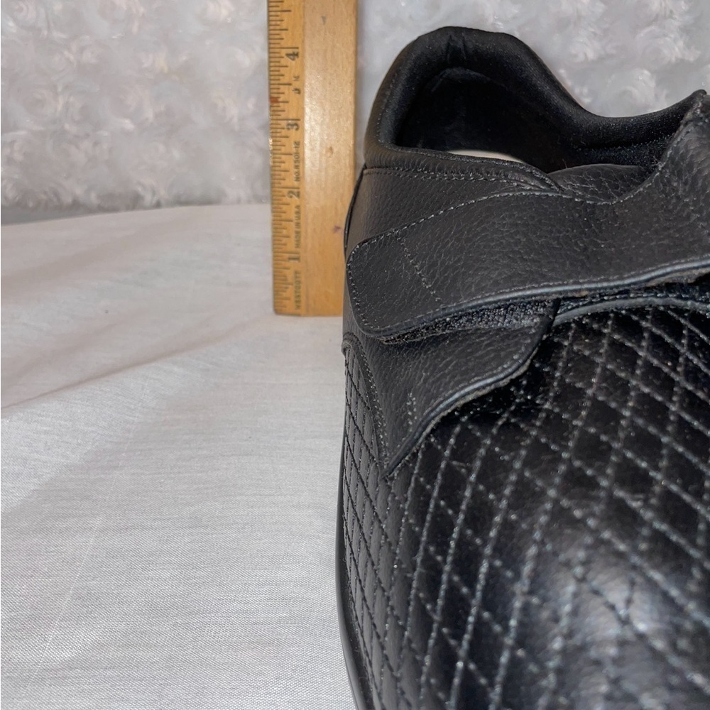 Length11" width Stride Lite Classic Syndney Unisex Diabetic Stretch Leather Shoe - Picture 10 of 11